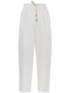 Brunello Cucinelli Trouser In White