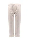 Brunello Cucinelli Iconic Fit Denim Trouser In White