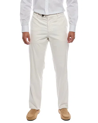 Brunello Cucinelli Trouser In White