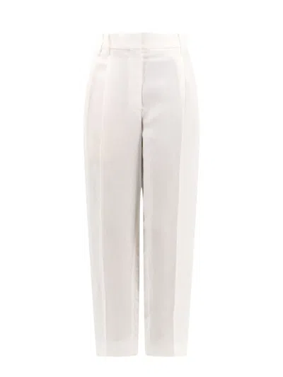 Brunello Cucinelli Trouser In White