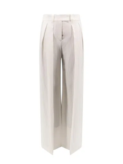 Brunello Cucinelli Trouser In White