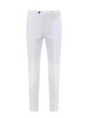 Brunello Cucinelli Pleat-front Cotton Trousers In White