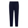 Brunello Cucinelli Cotton Blend Joggers In Blue