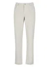 Brunello Cucinelli Five Pockets Beige Trousers