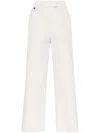 Brunello Cucinelli Wide-leg Trousers With Tailored Silhouette And Soft Finish