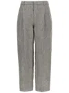 Brunello Cucinelli Straight-leg Trousers With Stretched Pleat