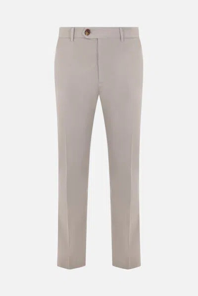 Brunello Cucinelli Trousers In Brown