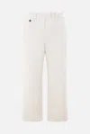 Brunello Cucinelli White Monile Pants