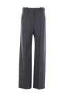 Brunello Cucinelli Pleated Virgin Wool Straight Pants