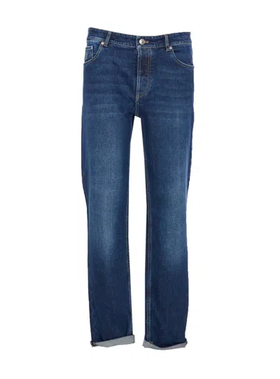 Brunello Cucinelli Jeans In Blue