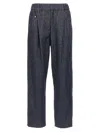 Brunello Cucinelli Trousers In Blue