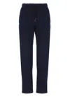 Brunello Cucinelli Elastic Waist Casual Pants In Black