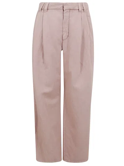 Brunello Cucinelli Trousers In Pink