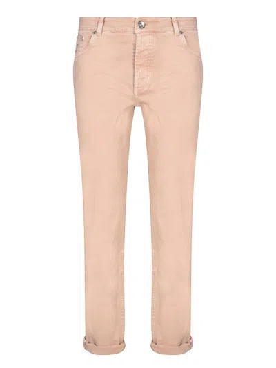 Brunello Cucinelli Trousers In Pink