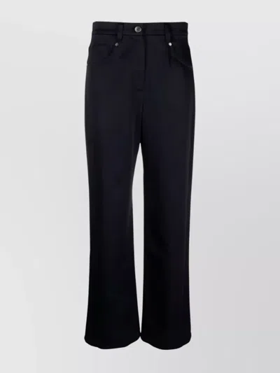 BRUNELLO CUCINELLI TROUSERS BACK POCKETS BELT LOOPS SIDE POCKETS