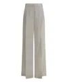 Brunello Cucinelli Linen Pants In Beige