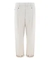Brunello Cucinelli Pants In Beige