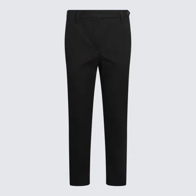 Brunello Cucinelli Black Cotton Pants