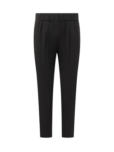 Brunello Cucinelli Trousers In Black