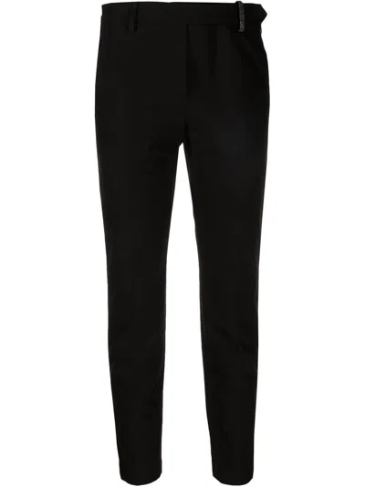 BRUNELLO CUCINELLI TROUSERS BLACK