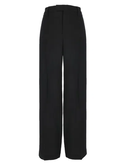 Brunello Cucinelli Mid-rise Tailored Trousers In Blue