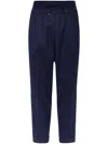 Brunello Cucinelli Leisure Fit Trousers With Double Pleats In Black