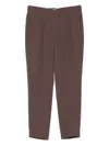 Brunello Cucinelli Women Tailored Jogger Pants In Brown