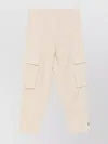 Brunello Cucinelli Trousers Cargo Pockets Belt Loops In Neutral
