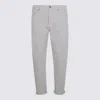 Brunello Cucinelli Trousers Chari In White
