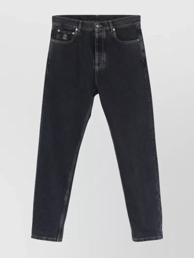 BRUNELLO CUCINELLI TROUSERS DENIM FIVE-POCKET DESIGN