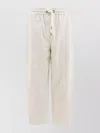 Brunello Cucinelli Trousers Featuring Elastic Waistband And Side Pockets