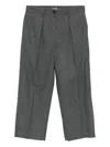 Brunello Cucinelli Pleated Trousers In Gray