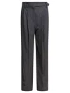 Brunello Cucinelli Tailored Grey Trousers In Gray