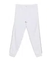 Brunello Cucinelli Cotton Sweatpants With Side Stripe Detail In Grey