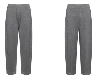 BRUNELLO CUCINELLI BRUNELLO CUCINELLI TROUSERS GREY