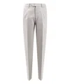 Brunello Cucinelli Tailored Straight-leg Pants In Grey
