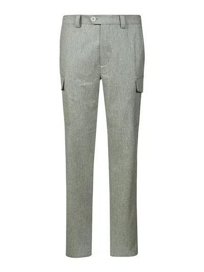 BRUNELLO CUCINELLI BRUNELLO CUCINELLI TROUSERS GREY