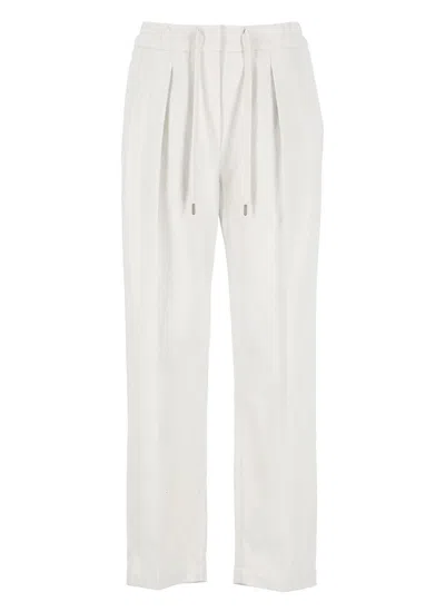 Brunello Cucinelli Trousers Ivory