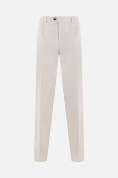 Brunello Cucinelli Trousers In Ivory