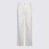 Brunello Cucinelli Trousers Light And Natural In White