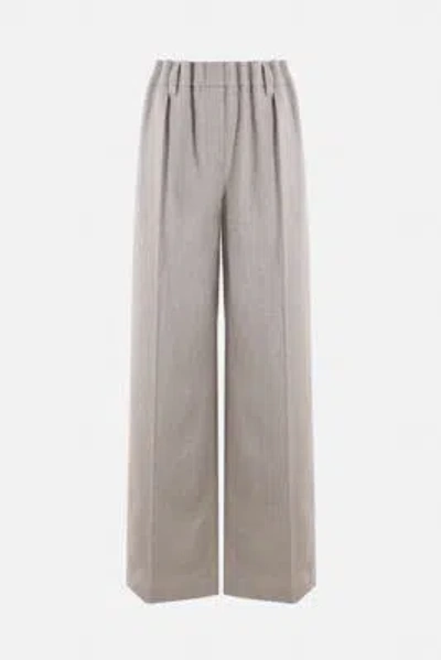 Brunello Cucinelli Trousers In Light Grey