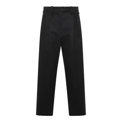 BRUNELLO CUCINELLI TROUSERS LIGNITE