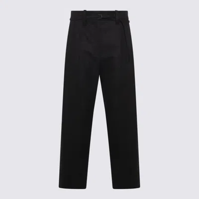 BRUNELLO CUCINELLI TROUSERS LIGNITE
