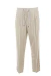 Brunello Cucinelli Trousers In Limestone