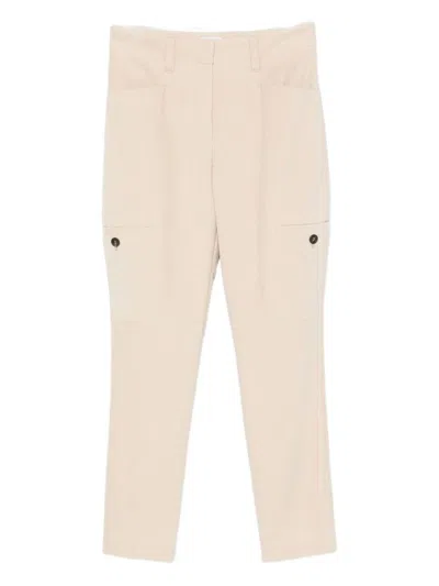 Brunello Cucinelli Cargo-pocket Trousers In Neutral