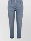 BRUNELLO CUCINELLI TROUSERS PATCH POCKET BELT LOOP DETAIL