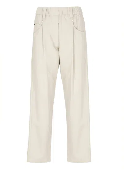 Brunello Cucinelli Trousers In Nude