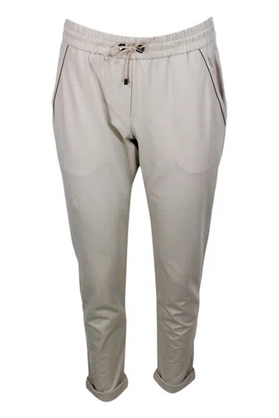 Brunello Cucinelli Trousers In Gray