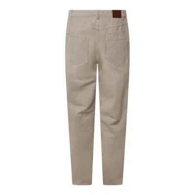 Brunello Cucinelli Trousers Warm White In Neutral