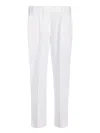Brunello Cucinelli Tailored Straight Pants In White